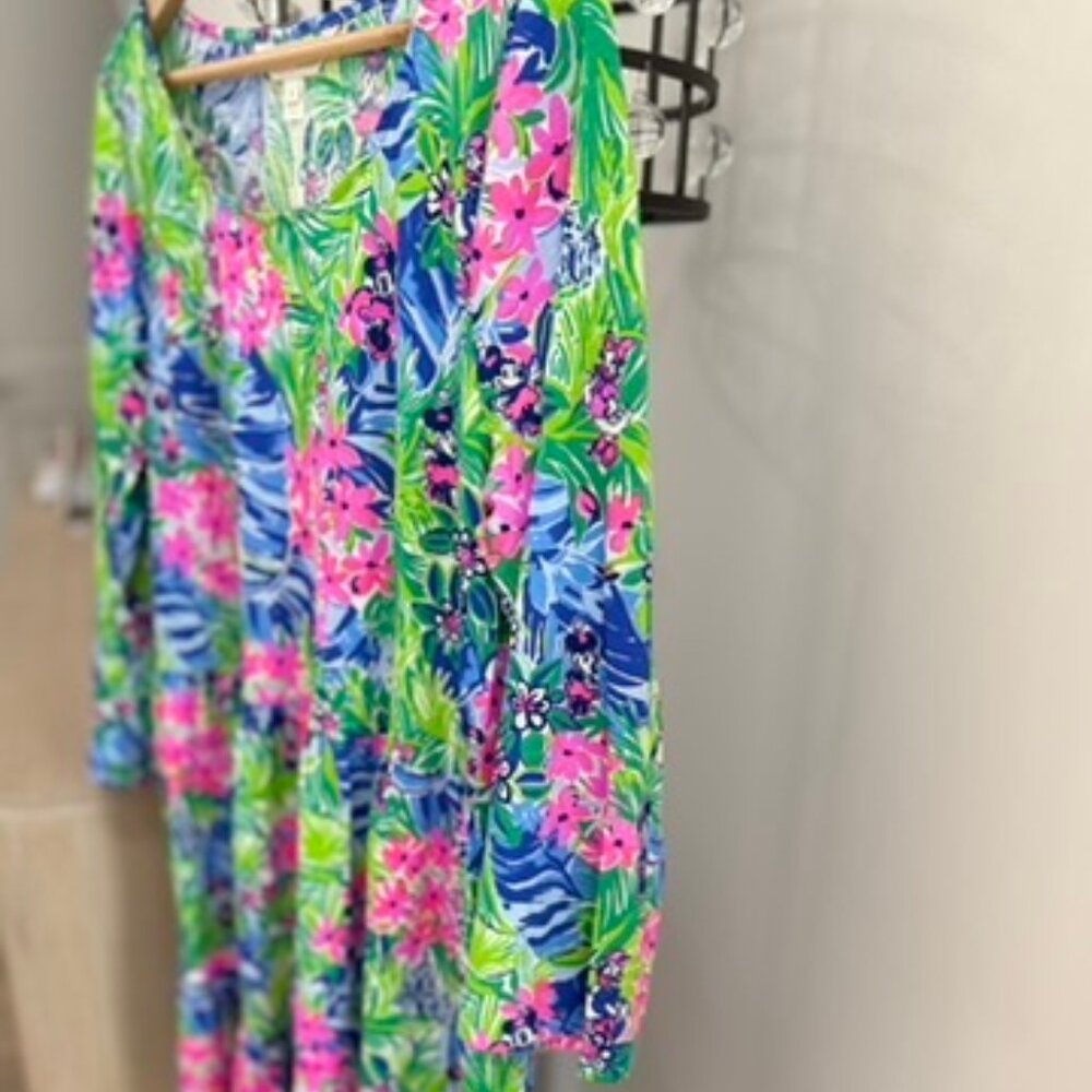 Lilly Pulitzer Geanna 3/4 Sleeve Dress - Picture 12 of 12